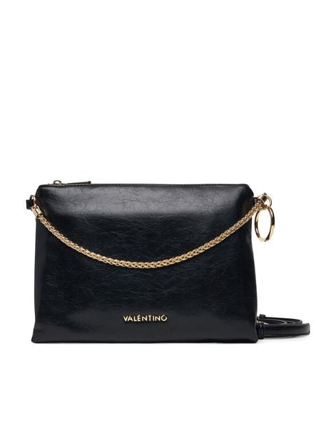 Valentino Torebka VBSA6U13 Czarny. Czarne listonoszki Valentino, bez wzorów, ze skóry, bez dodatków. Za 569.99 zł.