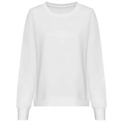 Bluza Damska. Białe bluzy AWDIS, xs, bez wzorów, bez kaptura. Za 107.99 zł.