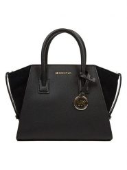 Michael Kors Skórzana torebka w kolorze czarnym - 31 x 19 x 13 cm rozmiar: onesize. Czarne torebki klasyczne Michael Kors, bez wzorów, z materiału, przez ramię, bez dodatków. Za 1,134.04 zł.