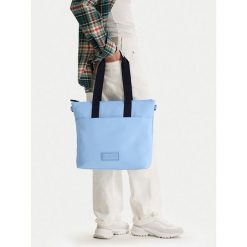 Torba Hunter. Niebieskie torebki klasyczne Hunter, bez wzorów, bez dodatków. Za 229.99 zł.