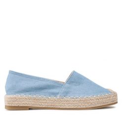 Espadryle Jenny Fairy. Niebieskie espadryle Jenny Fairy, bez wzorów, bez obcasa, bez zapięcia. Za 99.99 zł.