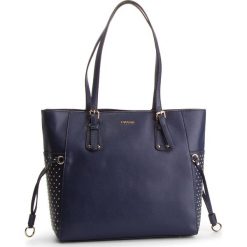 Torebka PUCCINI - BT28561 Granatowy 7A. Niebieskie shopper Puccini, bez wzorów, ze skóry ekologicznej, duże, bez dodatków. W wyprzedaży za 169.00 zł.