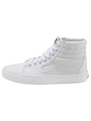 Vans Sneakersy "SK8-HI" w kolorze białym rozmiar: 36. Białe trampki Vans, bez wzorów, za kostkę, bez zapięcia. Za 158.47 zł.