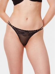 Triumph Stringi Hypnotic Spotlight String 10215981 Czarny. Czarne stringi Triumph, bez wzorów, z syntetyku. Za 79.99 zł.
