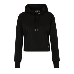Bluza damska FILA Rheine Cropped Hoody. Czarne bluzy Fila, m, bez wzorów, bez kaptura. Za 139.99 zł.