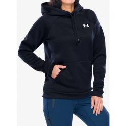 Bluza z kapturem damska Under Armour Armour Fleece Hoodie. Czarne bluzy Under Armour, l, bez wzorów, z kapturem. Za 198.99 zł.