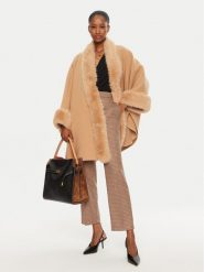 YES LONDON Płaszcz wełniany CD1193/ECO Brązowy Regular Fit. Brązowe płaszcze YES LONDON, na zimę, bez wzorów, z wełny, bez kaptura. Za 2,499.00 zł.