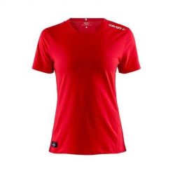 Koszulka sportowa damska Craft Community Mix. Czerwone koszulki sportowe Craft, bez wzorów, z poliesteru, bez ramiączek. Za 226.00 zł.