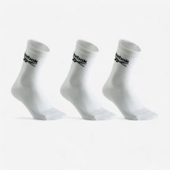Skarpety sportowe tenis Reebok wysokie x3. Skarpety Reebok, bez wzorów, z bawełny. Za 29.99 zł.