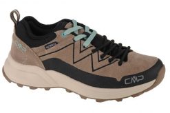Damskie Niskie buty trekkingowe CMP Kaleepso WP. Brązowe trekkingi CMP, z materiału, outdoorowe. Za 279.99 zł.