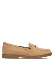 DeeZee Lordsy DS1590-2 Beżowy. Brązowe lordsy DeeZee, bez wzorów, z materiału, bez obcasa, bez zapięcia. Za 99.99 zł.