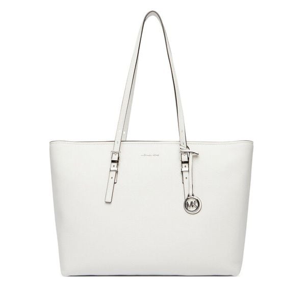 Torebka MICHAEL Michael Kors. Białe shopper MICHAEL Michael Kors, bez wzorów, bez dodatków. Za 689.99 zł.