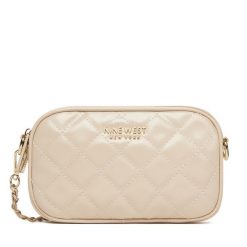 Torebka Nine West. Brązowe listonoszki Nine West, bez wzorów, bez dodatków. Za 149.99 zł.
