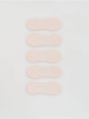 Skarpetki balerinki 5 pack - kremowy. Białe skarpety Reserved, bez wzorów. Za 59.99 zł.