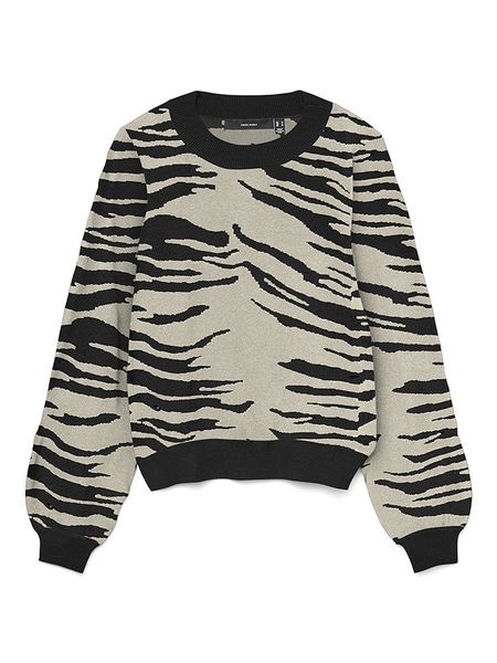 Vero Moda Sweter w kolorze beżowym rozmiar: M. Brązowe swetry Vero Moda, m, bez wzorów, bez ramiączek. Za 58.14 zł.