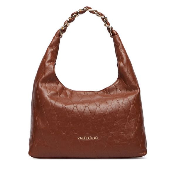 Torebka Valentino. Brązowe torebki klasyczne Valentino, bez wzorów, bez dodatków. Za 679.99 zł.