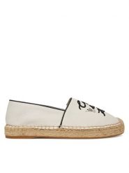 KARL LAGERFELD Espadryle KL81125 Biały. Białe espadryle KARL LAGERFELD, bez wzorów, z materiału, bez obcasa, bez zapięcia. Za 429.99 zł.