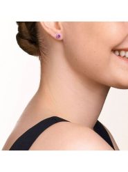 COEUR DE LION Kolczyki-wkrętki z kryształami rozmiar: onesize. Różowe kolczyki COEUR DE LION, z kryształem, ze stali. Za 113.99 zł.