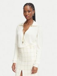 Elisabetta Franchi Body BK-03S-66E2-V440 Kremowy Regular Fit. Białe body Elisabetta Franchi, s, bez wzorów. Za 1,879.00 zł.