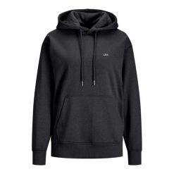 Damska bluza z kapturem JJXX Abbie Rel Every Brush. Czarne bluzy sportowe JJXX, na zimę, bez wzorów, z kapturem. W wyprzedaży za 121.00 zł.