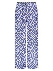 Eight2Nine Spodnie w kolorze niebiesko-kremowym rozmiar: XS. Białe spodnie materiałowe Eight2Nine, na co dzień, xs, bez wzorów, z materiału. Za 79.77 zł.