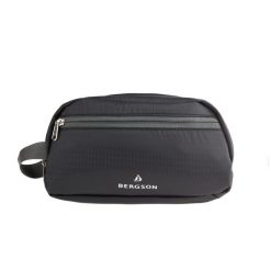 Kosmetyczka turystyczna Cosmetic bag S. Czarne kufry i kosmetyczki BERGSON, bez wzorów, bez dodatków. Za 52.99 zł.