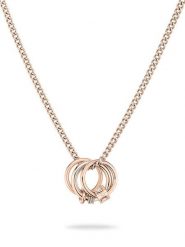 Liebeskind Naszyjnik z zawieszką - dł. 45 cm rozmiar: onesize. Czerwone naszyjniki Liebeskind, ze stali. Za 184.89 zł.