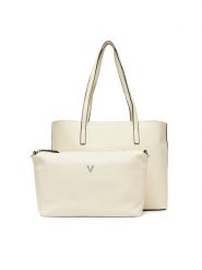 Valentino Torebka VBS8WK01 Écru. Shopper Valentino, bez wzorów, ze skóry, bez dodatków. Za 359.99 zł.