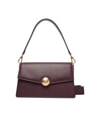 Lacoste Torebka NF5106IT Granatowy. Niebieskie torebki klasyczne Lacoste, bez wzorów, ze skóry, bez dodatków. Za 1,379.00 zł.