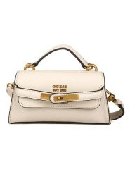 Guess Torebka w kolorze kremowym - 18 x 10 x 6 cm rozmiar: onesize. Brązowe torby na ramię Guess, z aplikacjami, z materiału, na ramię, bez dodatków. Za 268.55 zł.