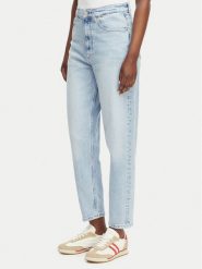 Tommy Jeans Jeansy DW0DW22993 Niebieski Straight Fit. Niebieskie jeansy Tommy Jeans, bez wzorów. Za 409.99 zł.