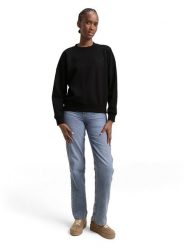 Tom Tailor Bluza w kolorze czarnym rozmiar: M. Czarne bluzy Tom Tailor, m, bez wzorów, bez kaptura. Za 83.03 zł.