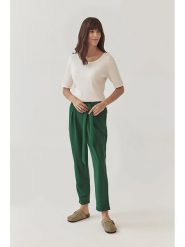 TATUUM Spodnie w kolorze zielonym rozmiar: 46. Zielone spodnie materiałowe Tatuum, na co dzień, bez wzorów, z materiału. Za 91.99 zł.