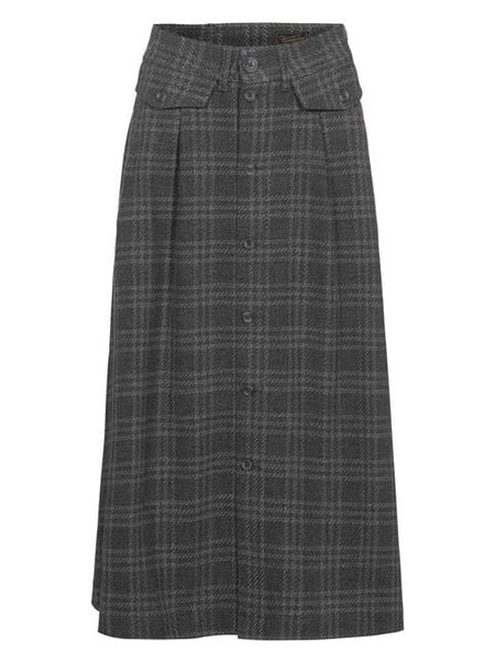 Herrlicher Spódnica w kolorze antracytowym rozmiar: M. Czarne spódnice Herrlicher, na co dzień, m, bez wzorów, maxi, proste. Za 209.82 zł.