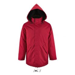 Parka Sol's Robyn. Czerwone parki SOL'S, m, z polaru, bez kaptura. Za 207.70 zł.