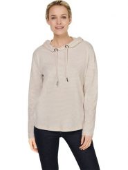 Heine Bluza w kolorze beżowym rozmiar: 44. Brązowe bluzy Heine, bez wzorów, z bawełny, z kapturem. Za 33.95 zł.