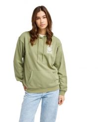 Bluza z kapturem damska SURF STOKED TERRY VINT. Zielone bluzy Roxy, m, bez wzorów, z bawełny, z kapturem. Za 239.99 zł.