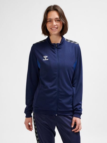 Damska bluza dresowa Hummel Authentic Pl. Niebieskie bluzy Hummel, s, bez wzorów, z dresówki, bez kaptura. Za 212.45 zł.