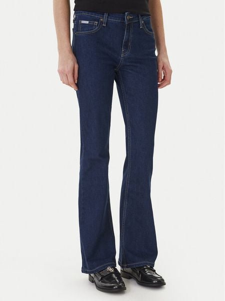 Guess Jeans Jeansy W6RA1S D632B Niebieski Bootcut Fit. Niebieskie jeansy Guess Jeans, s, z aplikacjami. Za 202.99 zł.