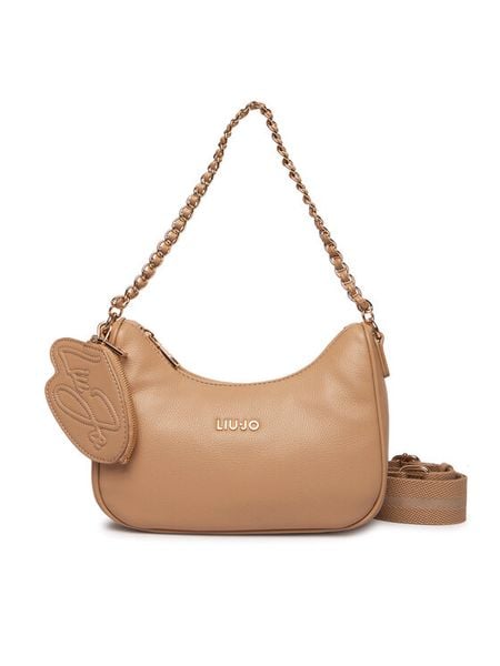 Liu Jo Torebka AA6180 E1012 Brązowy. Brązowe listonoszki Liu Jo, bez wzorów, ze skóry, bez dodatków. Za 359.99 zł.