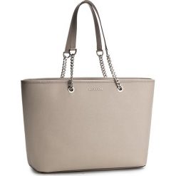 Torebka MICHAEL MICHAEL KORS - Jet Set Travel Chain 30T6SJ8T2L Cement. Szare shopper MICHAEL Michael Kors, bez wzorów, ze skóry, bez dodatków. W wyprzedaży za 1,249.00 zł.