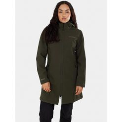 Kurtka Softshell Damska Fundango Wichita. Zielone kurtki sportowe FUNDANGO, na jesień, bez wzorów, z softshellu, bez kaptura, trekkingowe. Za 399.90 zł.