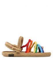 Bohonomad Sandały Havana HVN.1277.WRS Kolorowy. Sandały Bohonomad, bez wzorów, z materiału, bez obcasa, na płaskiej podeszwie, bez zapięcia. Za 219.99 zł.