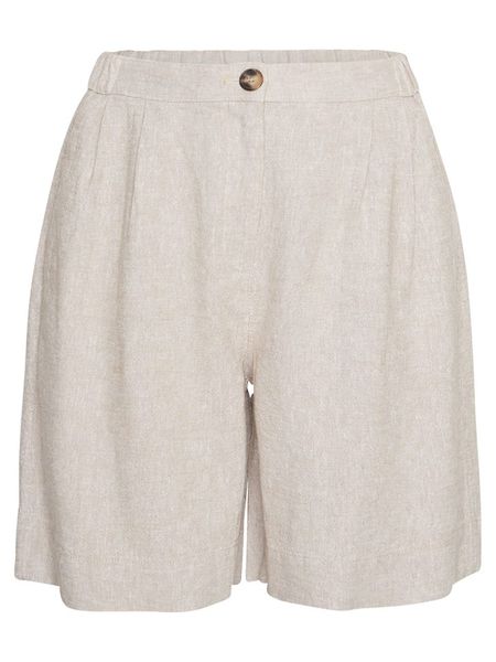 MOSS COPENHAGEN Szorty w kolorze beżowym rozmiar: M. Brązowe szorty Moss Copenhagen, bez wzorów. Za 109.52 zł.