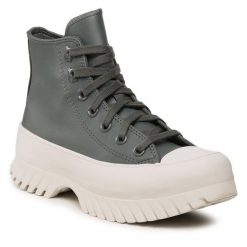 Trampki Converse. Czarne trampki Converse, bez wzorów, bez zapięcia. Za 369.99 zł.