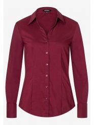 More & More Bluzka w kolorze bordowym rozmiar: 42. Czerwone bluzki More & More, bez wzorów, bez kołnierzyka, bez ramiączek. Za 95.69 zł.