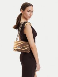 Just Cavalli Torebka 80RA4BBA ZSA85 Brązowy. Brązowe torebki klasyczne Just Cavalli, bez wzorów, ze skóry, bez dodatków. Za 841.99 zł.