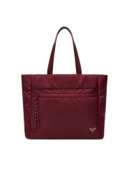 Roxy Torebka C-ROXY-M-003-08 Bordowy. Czerwone shopper Roxy, bez wzorów, z materiału, bez dodatków. Za 169.99 zł.