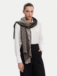 Guess Chusta AW5312 VIS03 Czarny. Czarne rękawiczki Guess, z aplikacjami, z materiału. Za 289.99 zł.