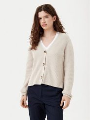 Marc O'Polo Kardigan B01605961069 Beżowy Regular Fit. Brązowe kardigany Marc O'Polo, xs, bez wzorów, z bawełny. Za 429.99 zł.
